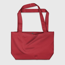 Пляжная сумка 3D Красный тренд 2023