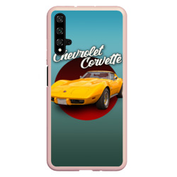 Чехол для Honor 20 Классический спорткар Chevrolet Corvette Stingray