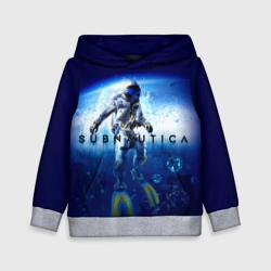 Детская толстовка 3D Subnautica аквалангист