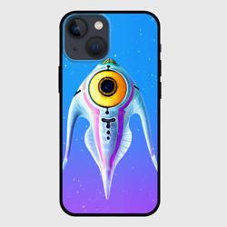 Чехол для iPhone 13 mini Subnautica инопланетная рыба