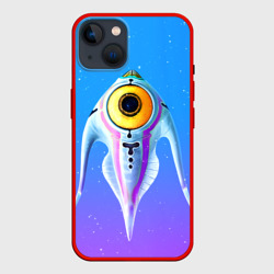 Чехол для iPhone 14 Subnautica инопланетная рыба