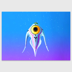 Поздравительная открытка Subnautica инопланетная рыба