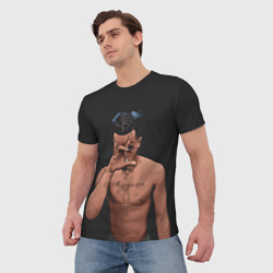 Мужская футболка 3D XXXTentacion арт - фото 2