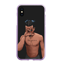 Чехол для iPhone XS Max матовый XXXTentacion арт