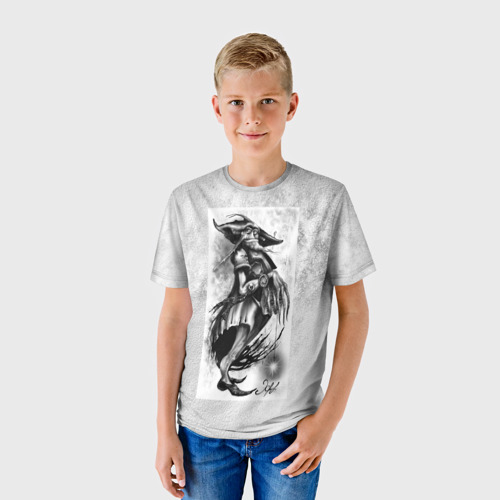 Детская футболка 3D Древлок, цвет 3D печать - фото 3