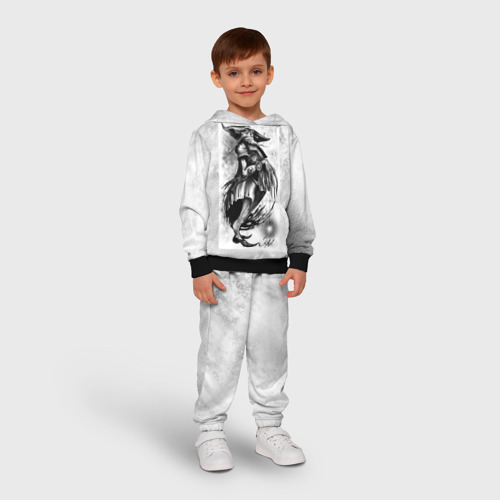 Детский костюм с толстовкой 3D Древлок, цвет черный - фото 3