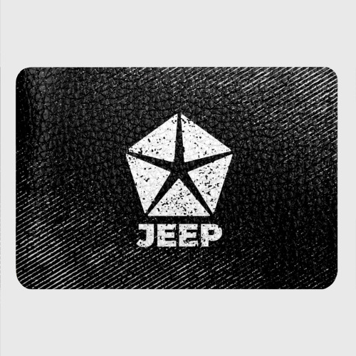 Картхолдер с принтом Jeep с потертостями на темном фоне - фото 4