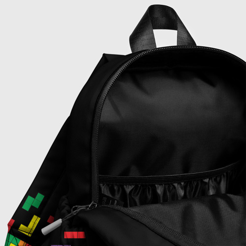 Детский рюкзак 3D с принтом Game over, фото #4