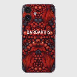 Чехол для iPhone 16 силиконовый с защитой камеры Барбарис