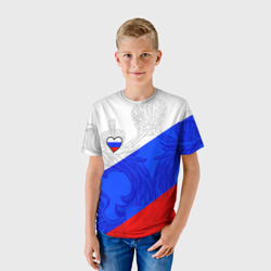 Детская футболка 3D Сердечко - Россия - фото 2