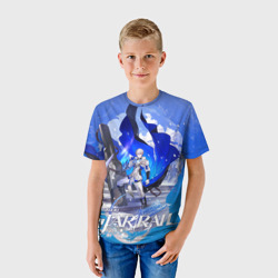 Детская футболка 3D Гепард Хонкай Стар Рейл - фото 2