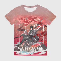 Женская футболка 3D Дань Хэн из Хонкай: Стар Рейл