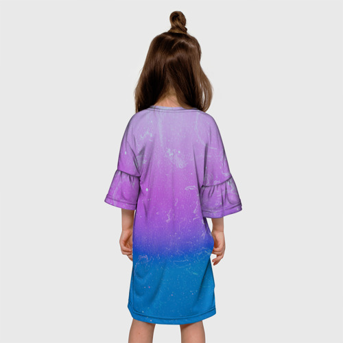 Детское платье 3D Март 7 Хонкай Стар Рейл, цвет 3D печать - фото 5