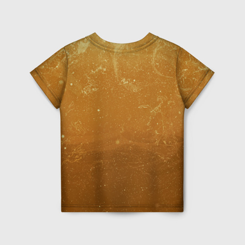 Детская футболка 3D с принтом Хук Хонкай Стар Рейл, вид сзади #1