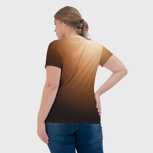 Женская футболка 3D Любовь и корги, цвет 3D печать - фото 7