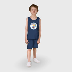 Детская пижама с шортами хлопок Manchester City FC - фото 2