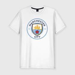 Мужская футболка хлопок Slim Manchester City FC