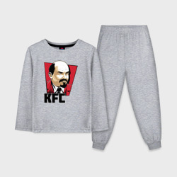 Детская пижама с лонгсливом хлопок KFC Lenin