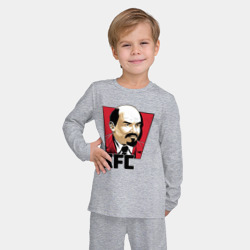 Детская пижама с лонгсливом хлопок KFC Lenin - фото 2