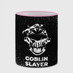 Кружка с полной запечаткой Goblin Slayer с потертостями на темном фоне - фото 2