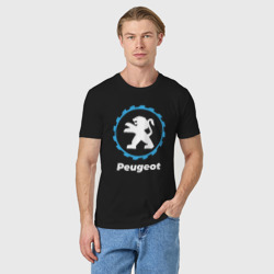 Мужская футболка хлопок Peugeot в стиле Top Gear - фото 2