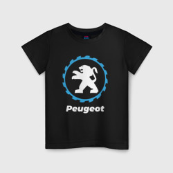 Детская футболка хлопок Peugeot в стиле Top Gear