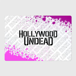 Магнитный плакат 3Х2 Hollywood Undead rock Legends: надпись и символ