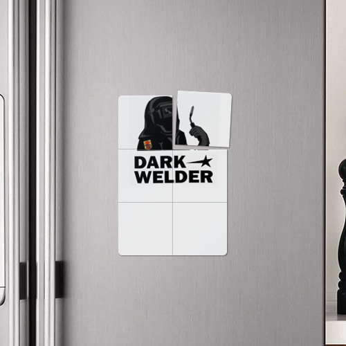 Магнитный плакат 2Х3 Dark Welder призвание сварщика - фото 4