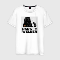 Мужская футболка хлопок Dark Welder призвание сварщика