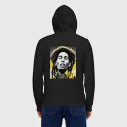 Мужская толстовка на молнии хлопок Bob Marley Digital Art - фото 2