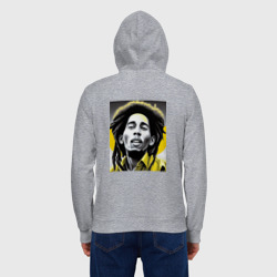 Мужская толстовка на молнии хлопок Bob Marley Digital Art - фото 2