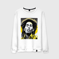 Мужской свитшот хлопок Bob Marley Digital Art