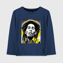 Детский лонгслив хлопок Bob Marley Digital Art