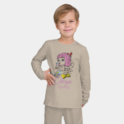 Детская пижама с лонгсливом хлопок Olesya - Pulp Fiction - фото 2