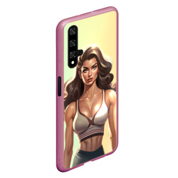 Чехол для Honor 20 Fitness girl sport - фото 2