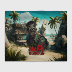 Плед 3D Dead island 2 zombie