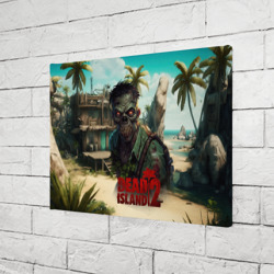 Холст прямоугольный Dead island 2 zombie - фото 2