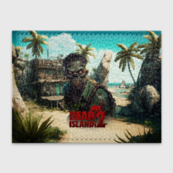 Обложка для студенческого билета Dead island 2 zombie