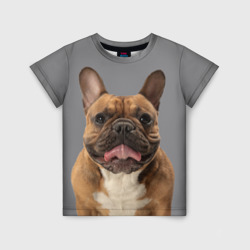 Детская футболка 3D French bulldog