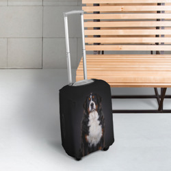 Чехол для чемодана 3D Бернский зенненхунд швейцарская - фото 2