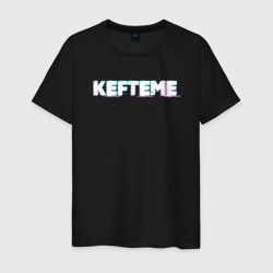 Светящаяся мужская футболка Kefteme glitch