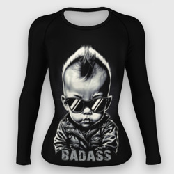 Женский рашгард 3D Badass