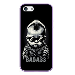 Чехол для iPhone 5/5S матовый Badass