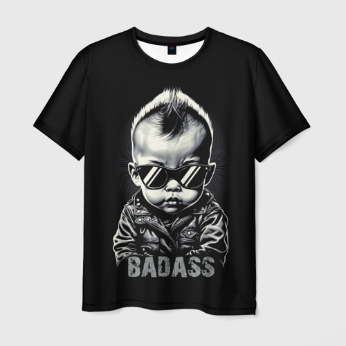 Мужская футболка 3D Badass, цвет 3D печать
