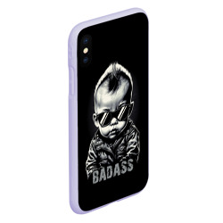 Чехол для iPhone XS Max матовый Badass - фото 2