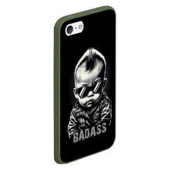 Чехол для iPhone 5/5S матовый Badass - фото 2