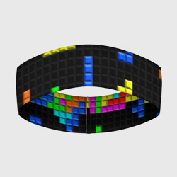 Повязка на голову 3D Фильм Тетрис с логотипом