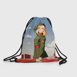 Рюкзак-мешок 3D Боевая девчонка