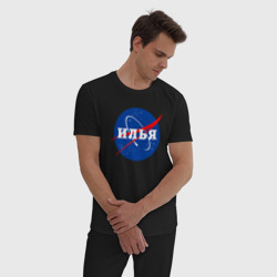 Мужская пижама хлопок Илья НАСА - фото 2