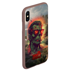 Чехол для iPhone XS Max матовый Dead island 2 zombie - фото 2